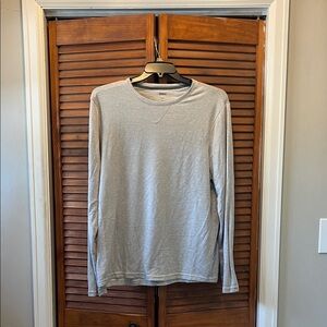 Men’s Sonoma Light Gray Long Sleeve Sleepwear